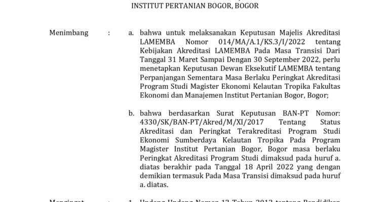 SK Perpanjangan IPB Magister Ekonomi Kelautan Tropika_page-0001