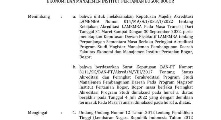 SK Perpanjangan Institut Pertanian Bogor S2 Manajemen Pembagunan Daerah_page-0001